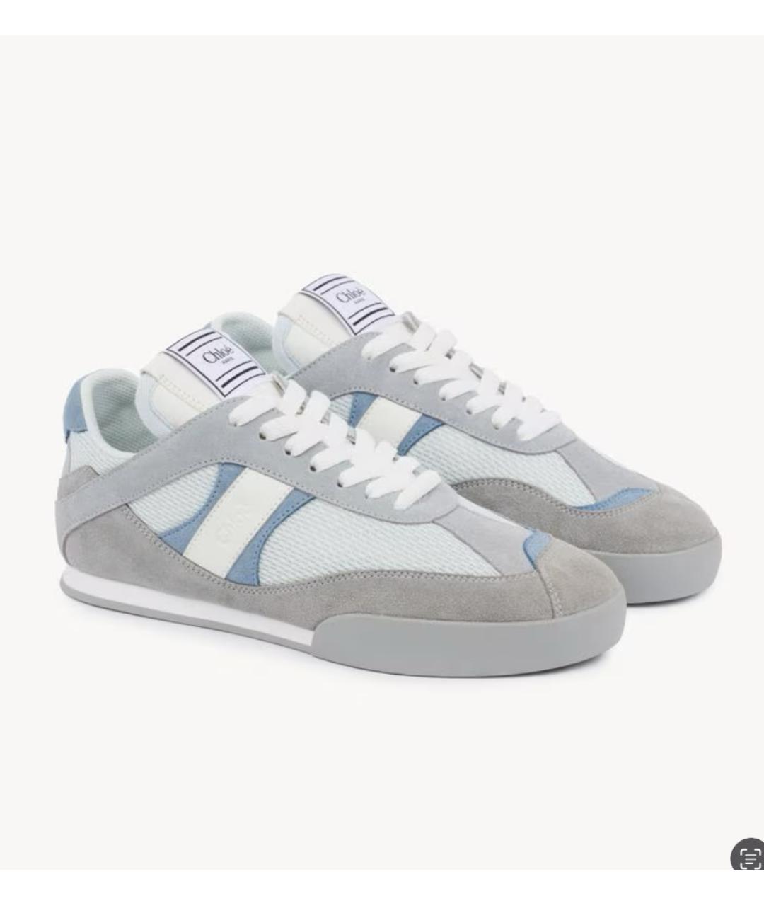 CHLOE Голубые кроссовки, фото 2