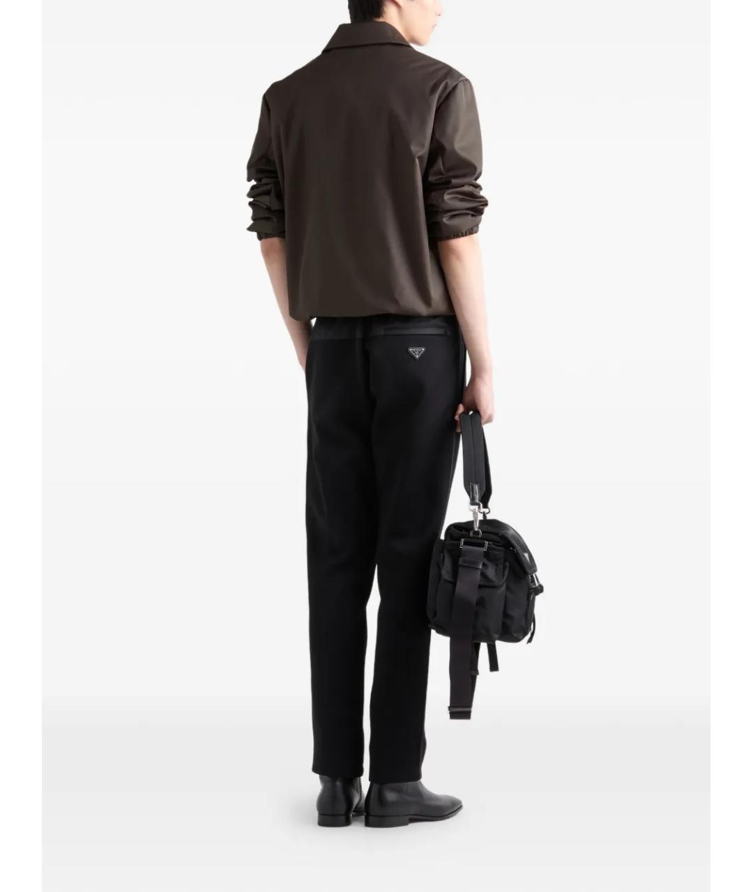 PRADA Зеленая полиамидовая куртка, фото 3