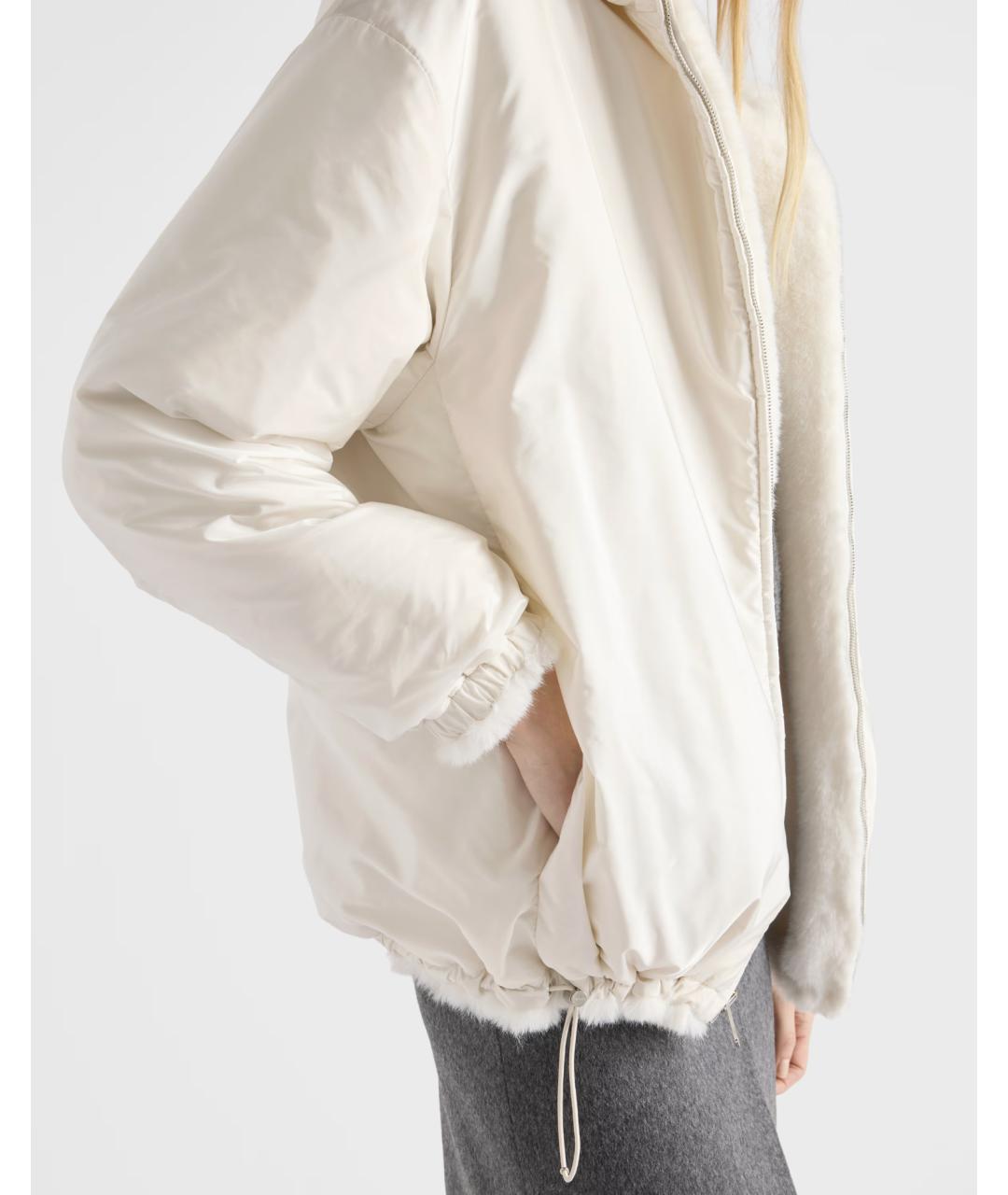 PRADA Белая куртка, фото 6