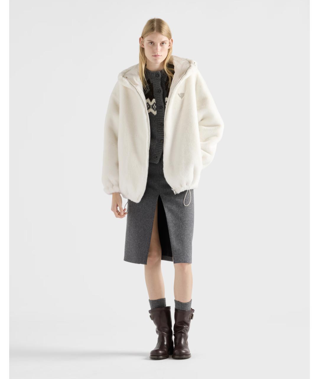 PRADA Белая куртка, фото 2