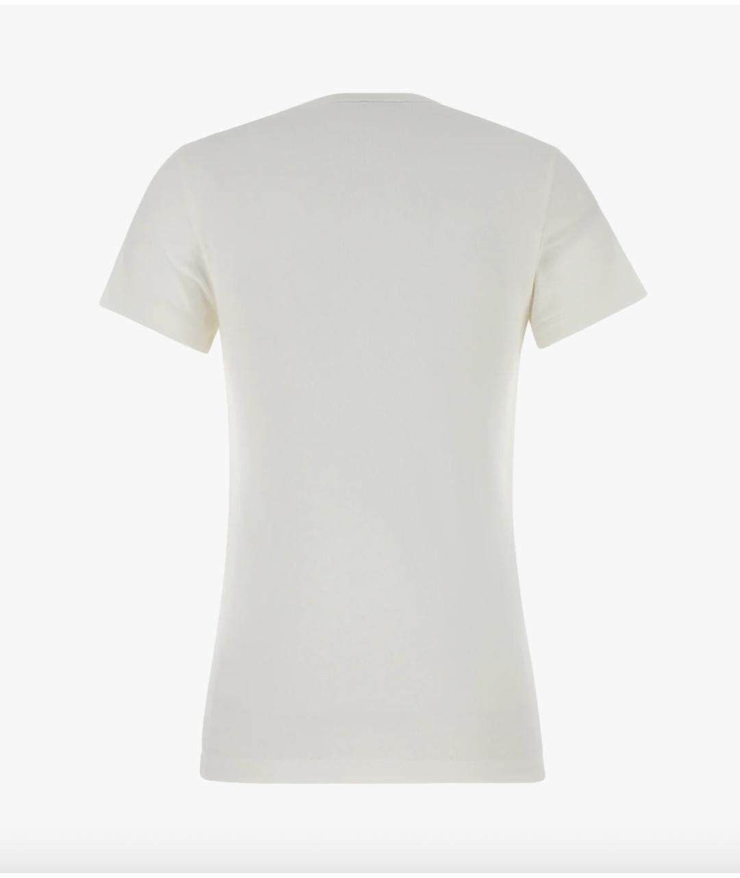 PRADA Белая хлопковая футболка, фото 2
