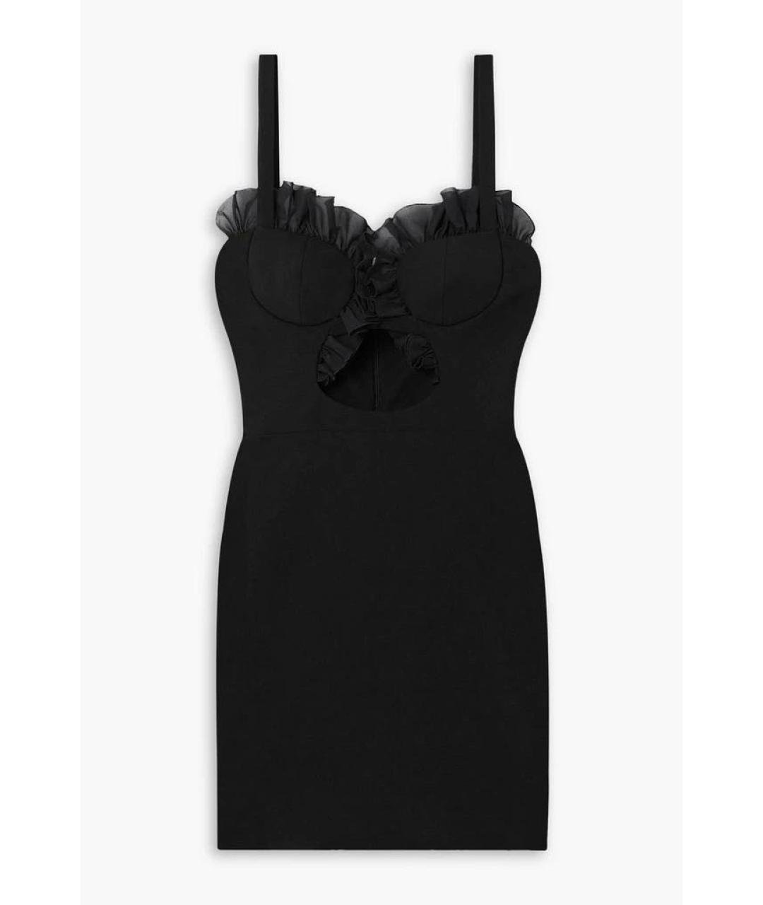 NENSI DOJAKA Черное коктейльное платье, фото 5