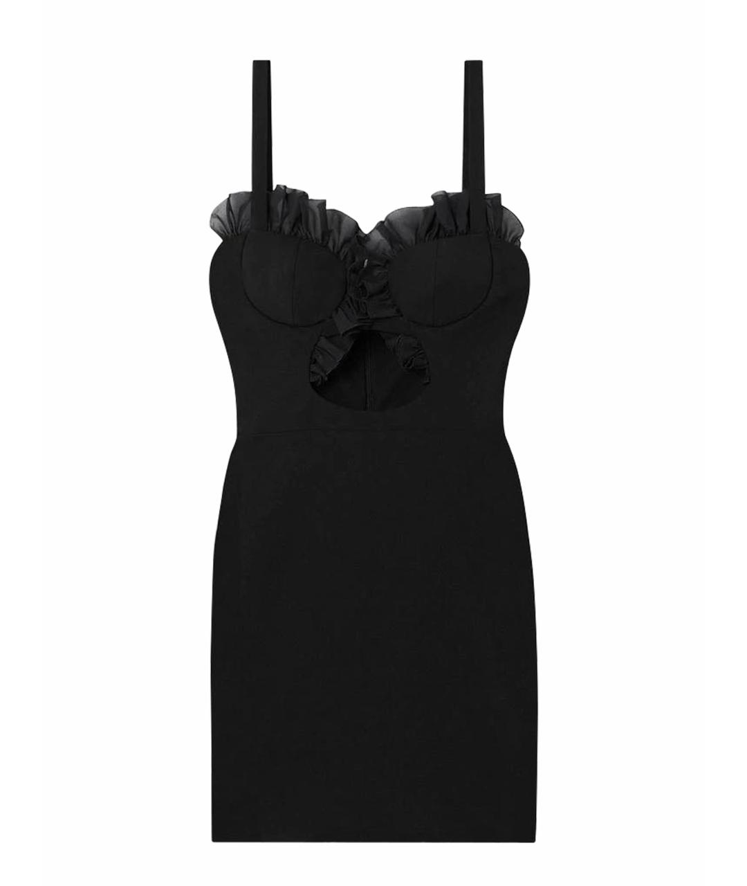 NENSI DOJAKA Черное коктейльное платье, фото 1
