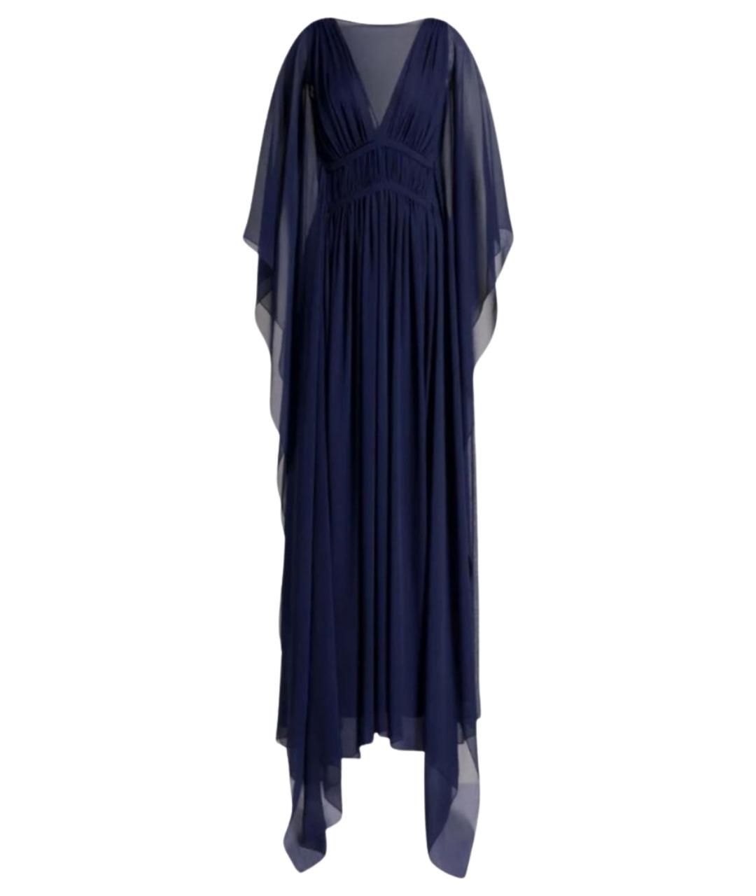 ALBERTA FERRETTI Синее вечернее платье, фото 1