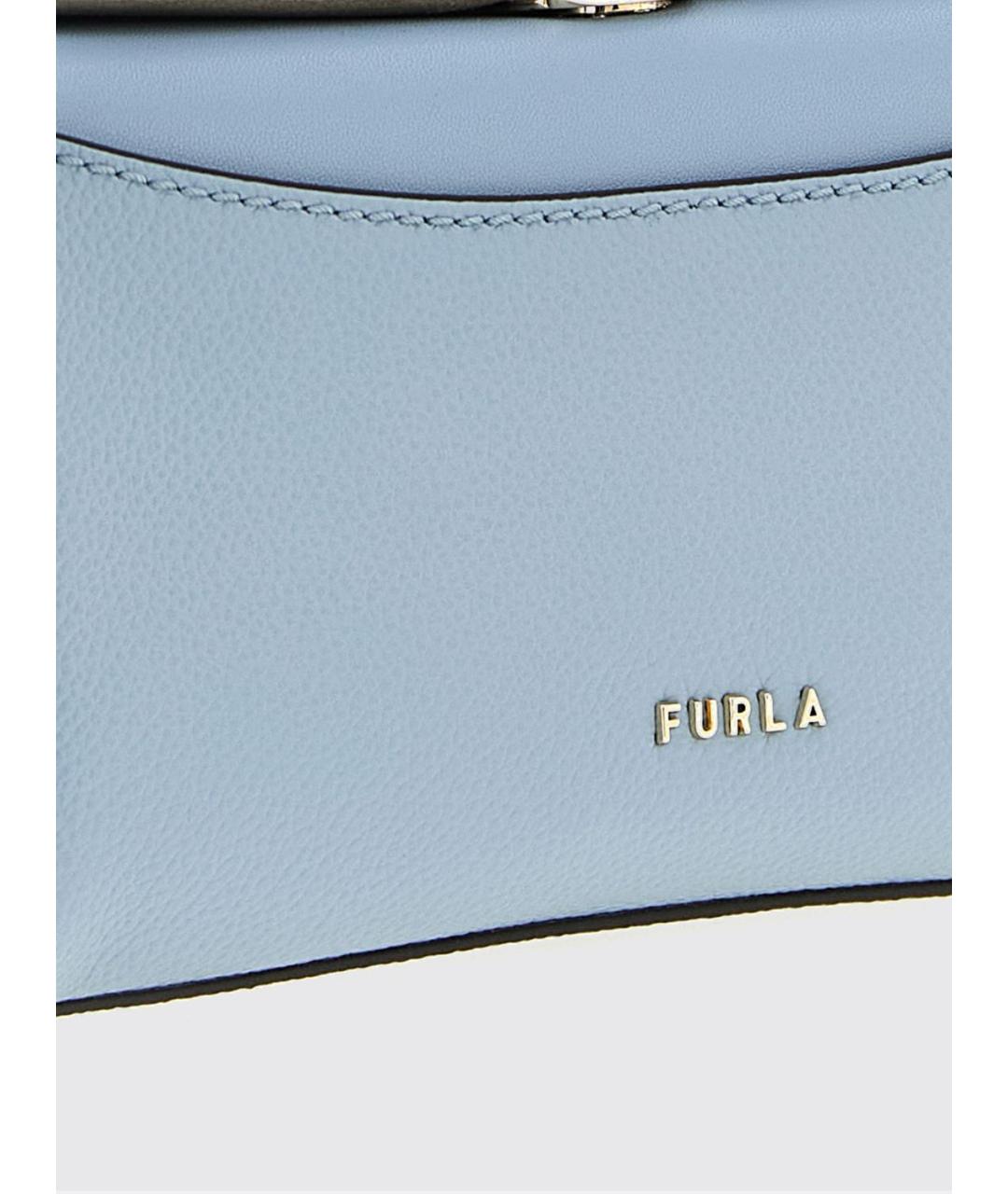 FURLA Кожаная сумка с короткими ручками, фото 3