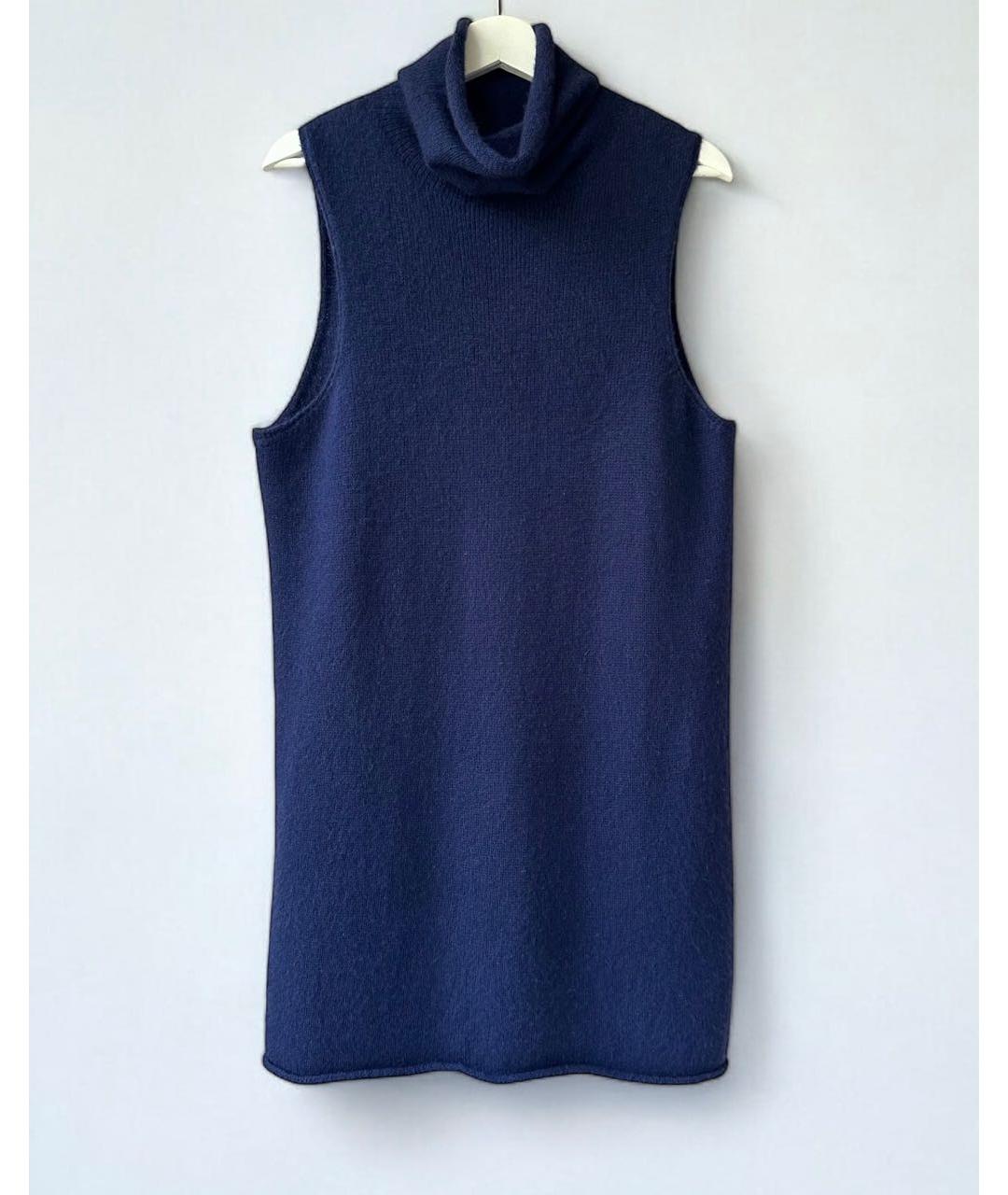 THE ROW Темно-синий кашемировый джемпер / свитер, фото 2