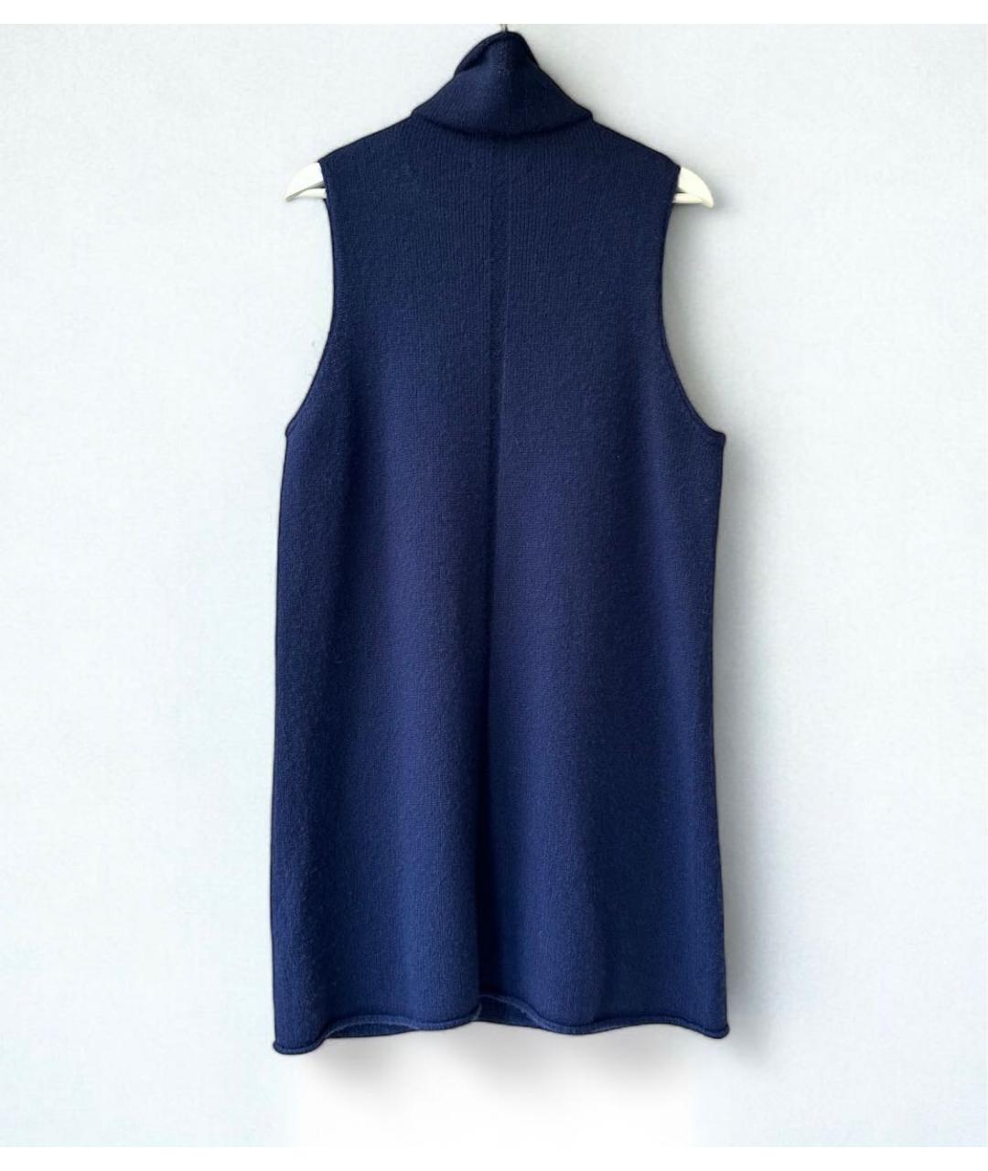 THE ROW Темно-синий кашемировый джемпер / свитер, фото 3