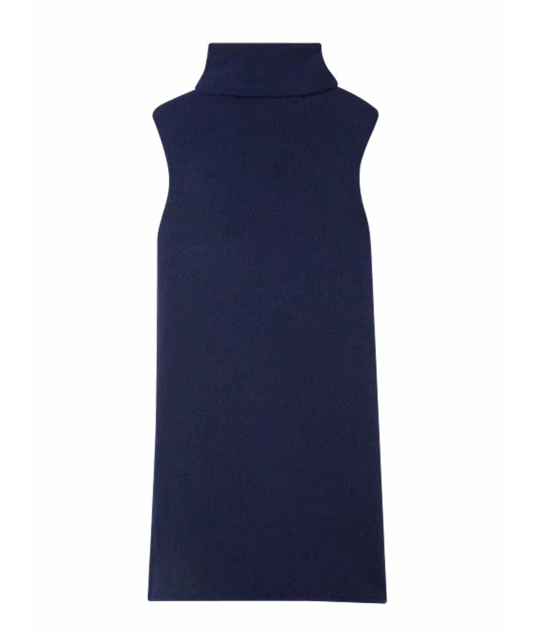 THE ROW Темно-синий кашемировый джемпер / свитер, фото 1