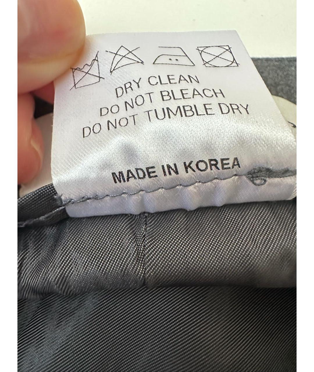 THE FRANKIE SHOP Серая юбка миди, фото 6