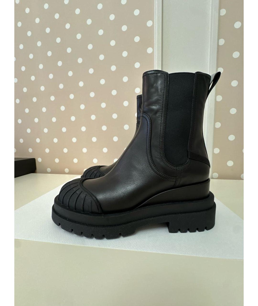 PREMIATA Черные кожаные полусапоги, фото 5