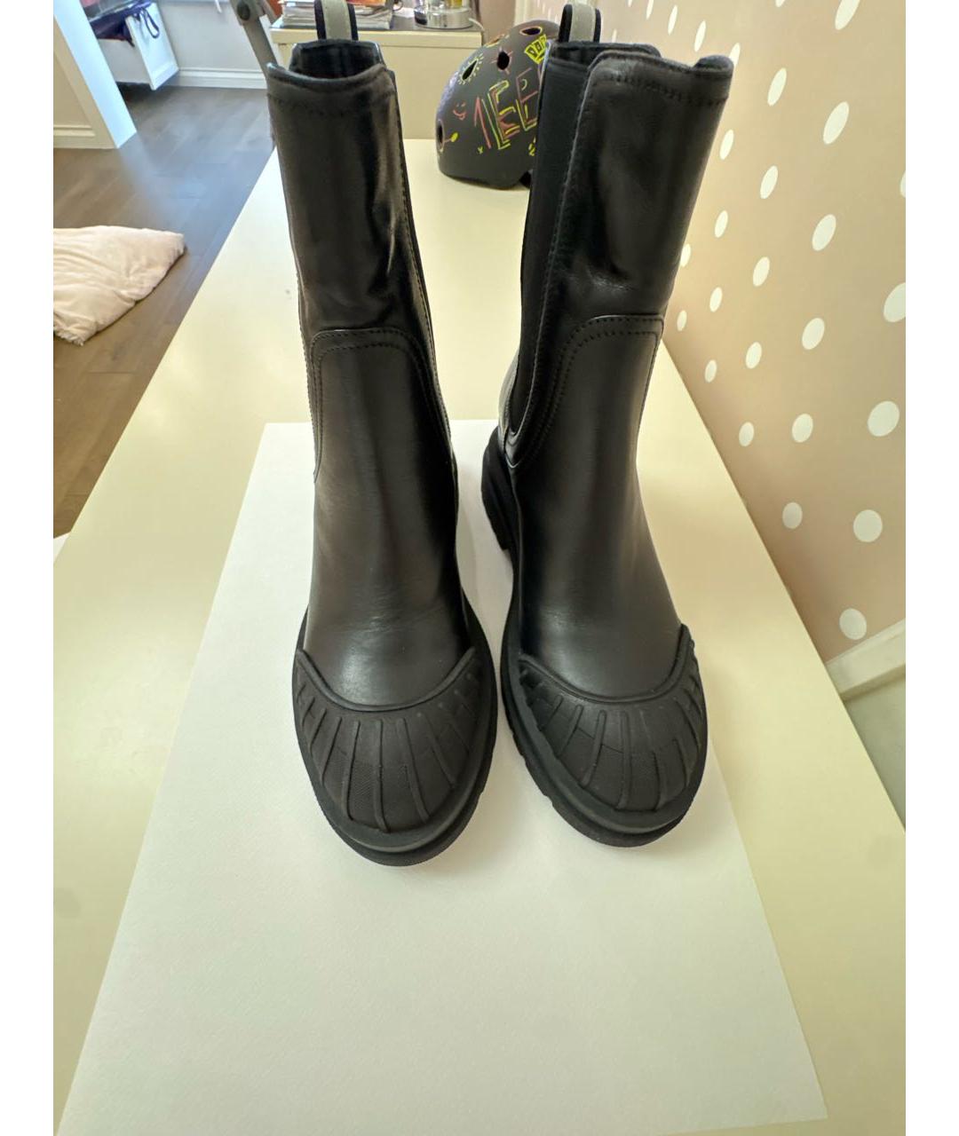 PREMIATA Черные кожаные полусапоги, фото 3