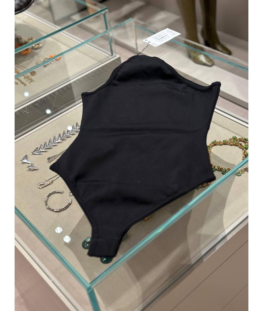 BOTTEGA VENETA Черный купальник, фото 3