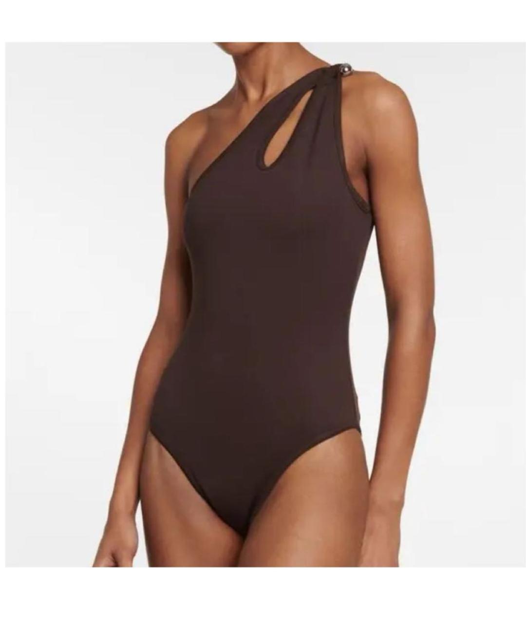 BOTTEGA VENETA Черный купальник, фото 4