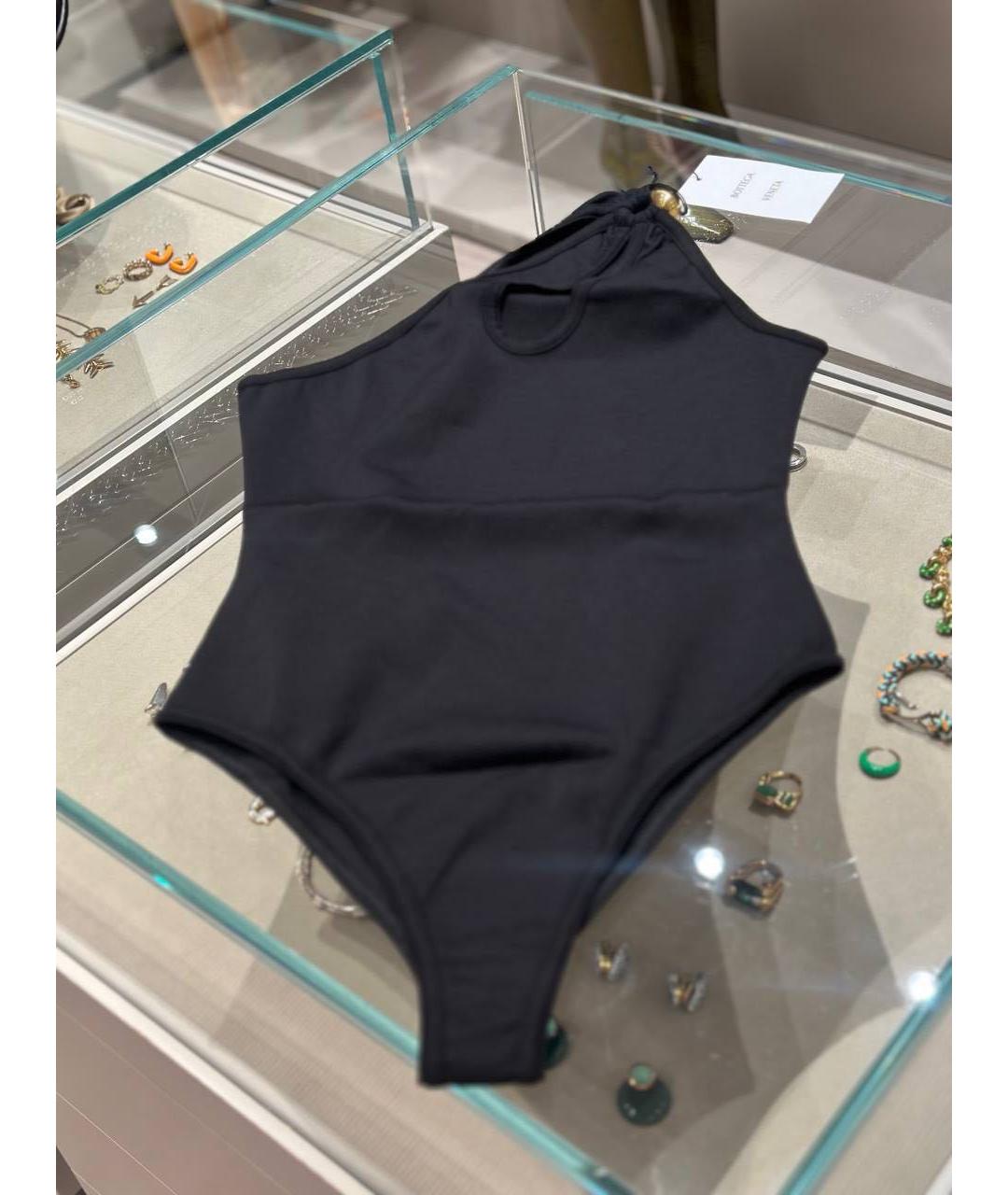 BOTTEGA VENETA Черный купальник, фото 5