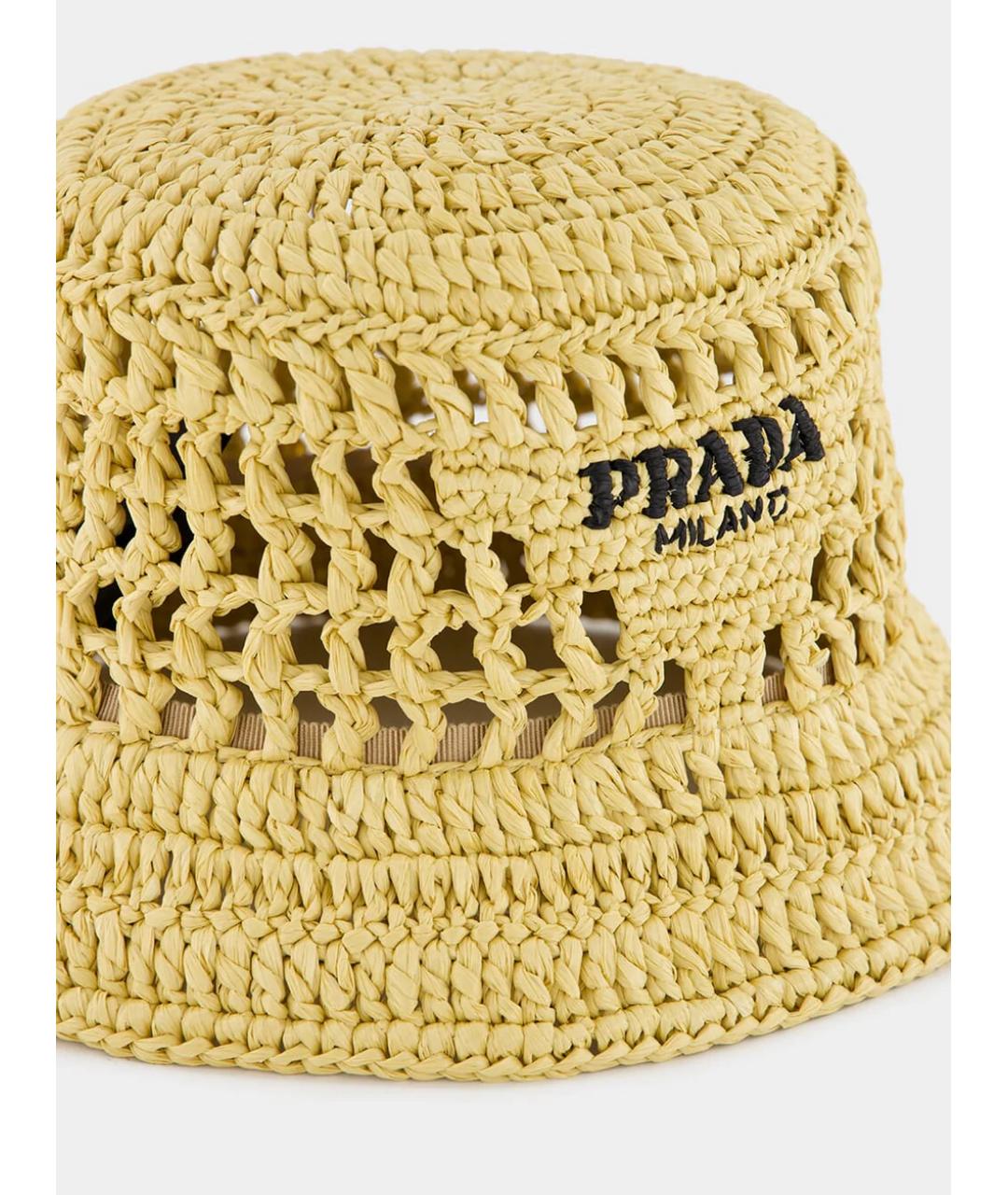 PRADA Бежевая панама, фото 3