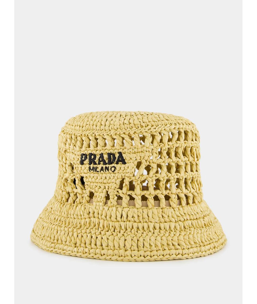 PRADA Бежевая панама, фото 4