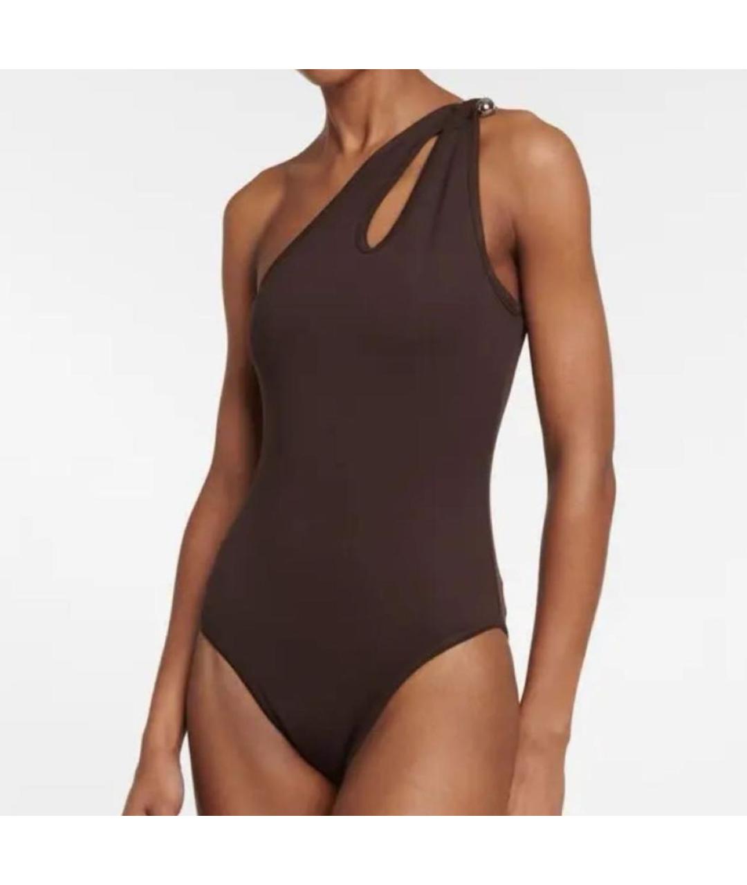 BOTTEGA VENETA Коричневый купальник, фото 4