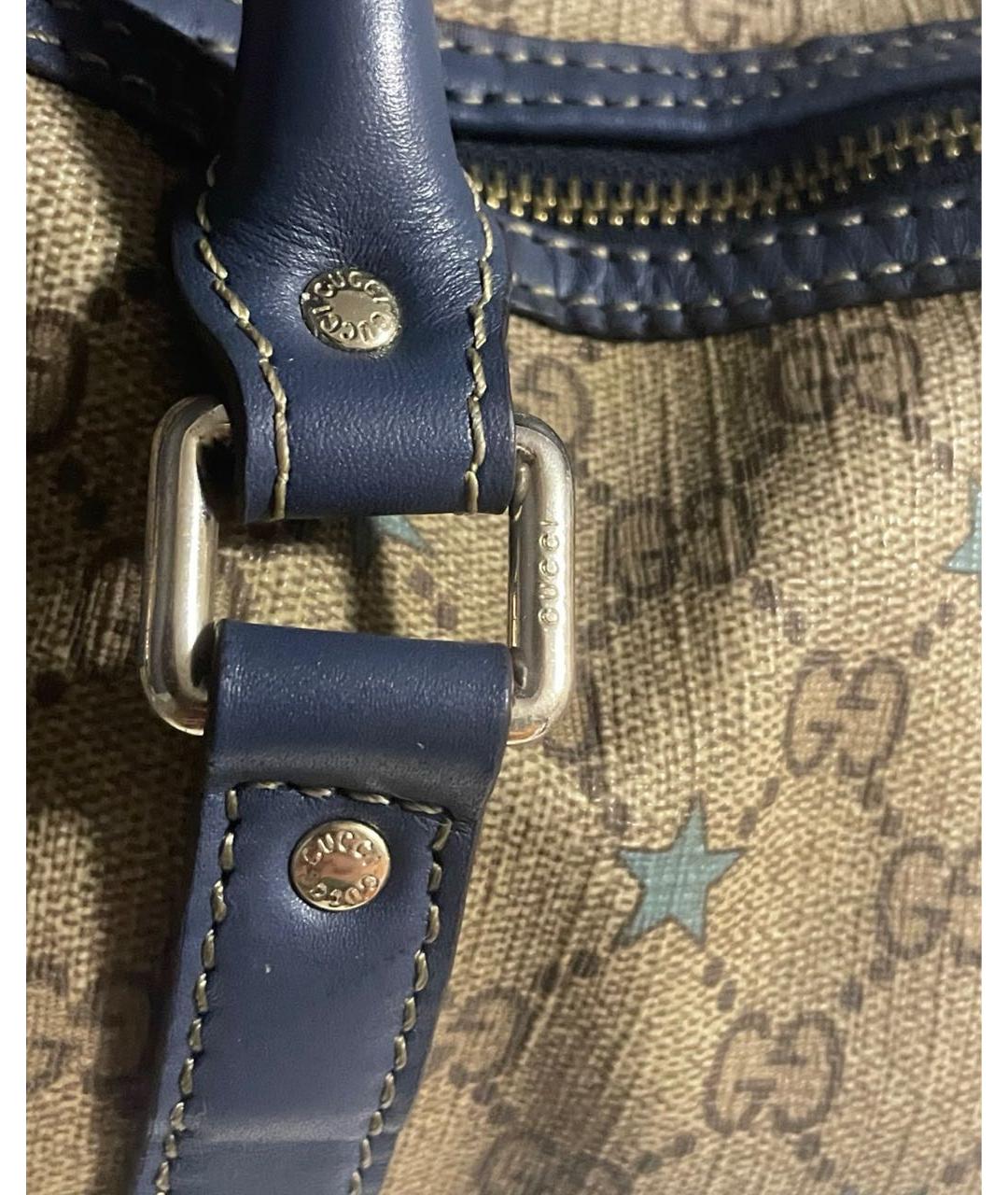 GUCCI Бежевая сумка с короткими ручками, фото 5