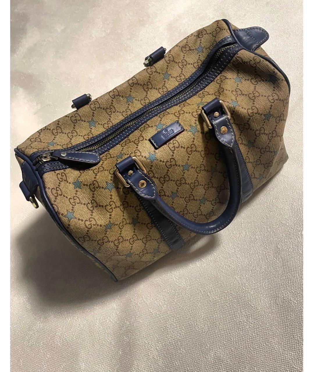 GUCCI Бежевая сумка с короткими ручками, фото 7