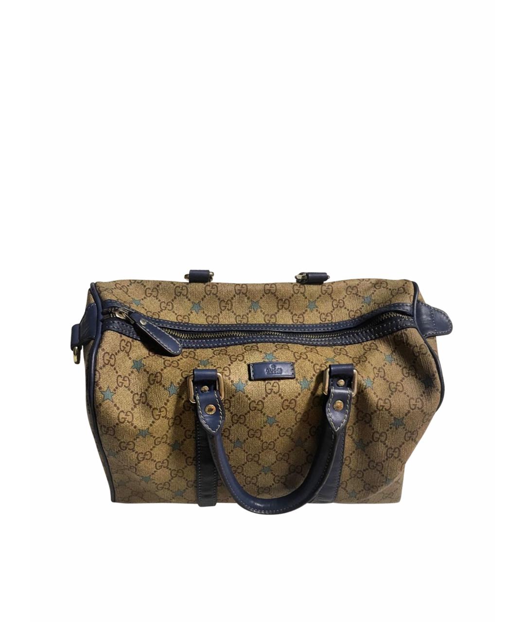 GUCCI Бежевая сумка с короткими ручками, фото 1