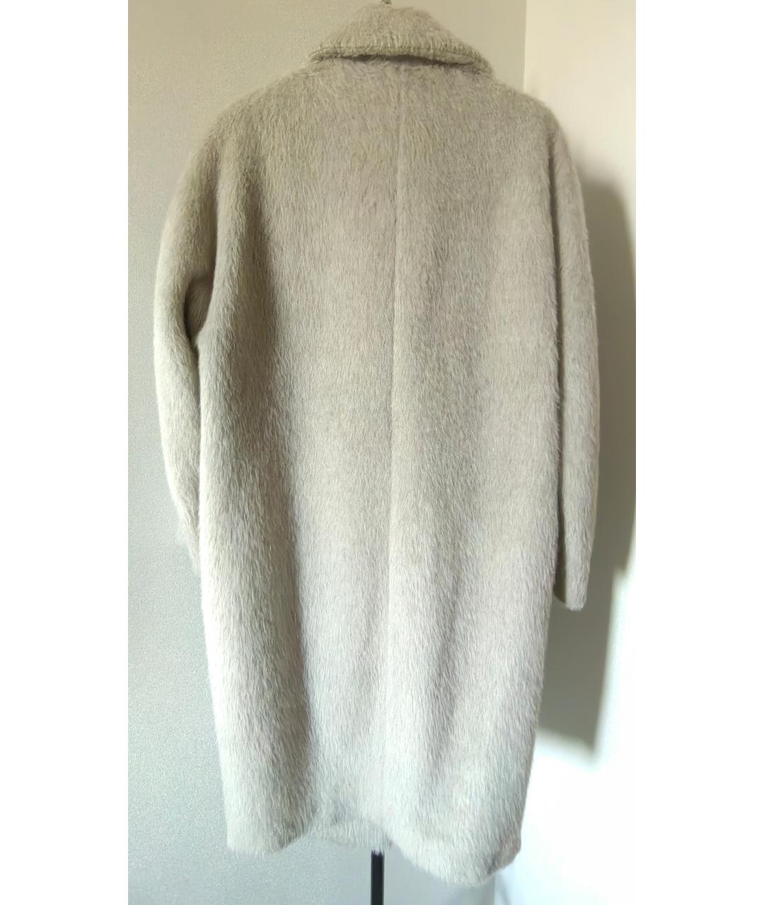 FABIANA FILIPPI Бежевое шерстяное пальто, фото 2