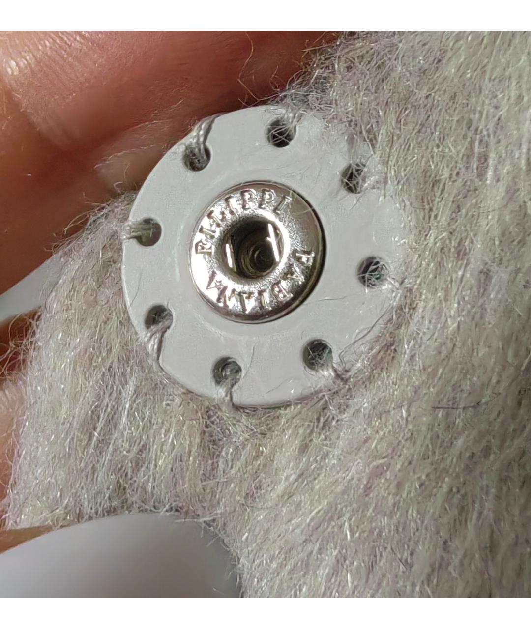 FABIANA FILIPPI Бежевое шерстяное пальто, фото 4