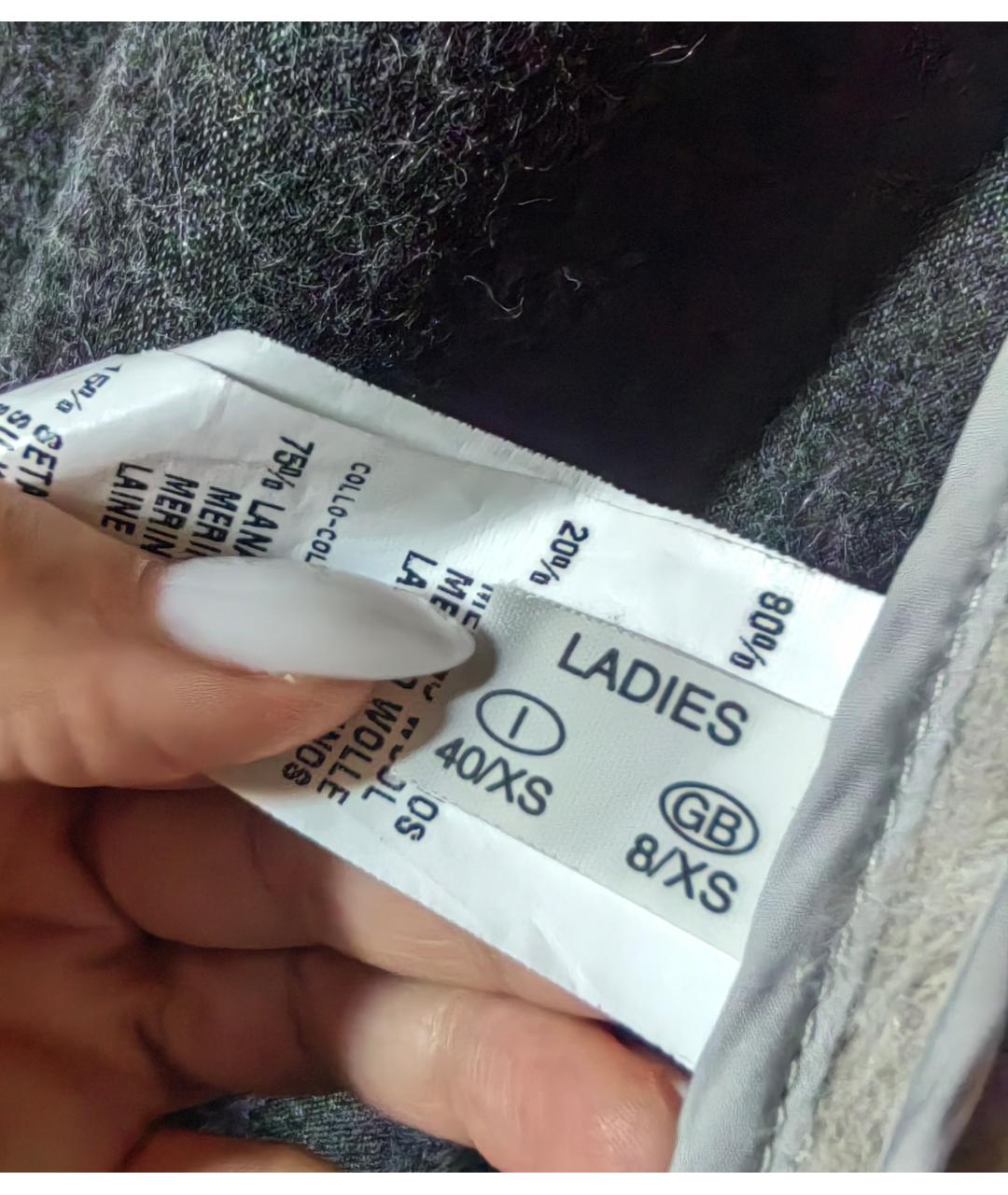 FABIANA FILIPPI Бежевое шерстяное пальто, фото 5