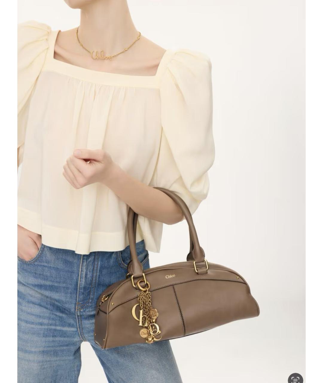 CHLOE Кожаная сумка через плечо, фото 2