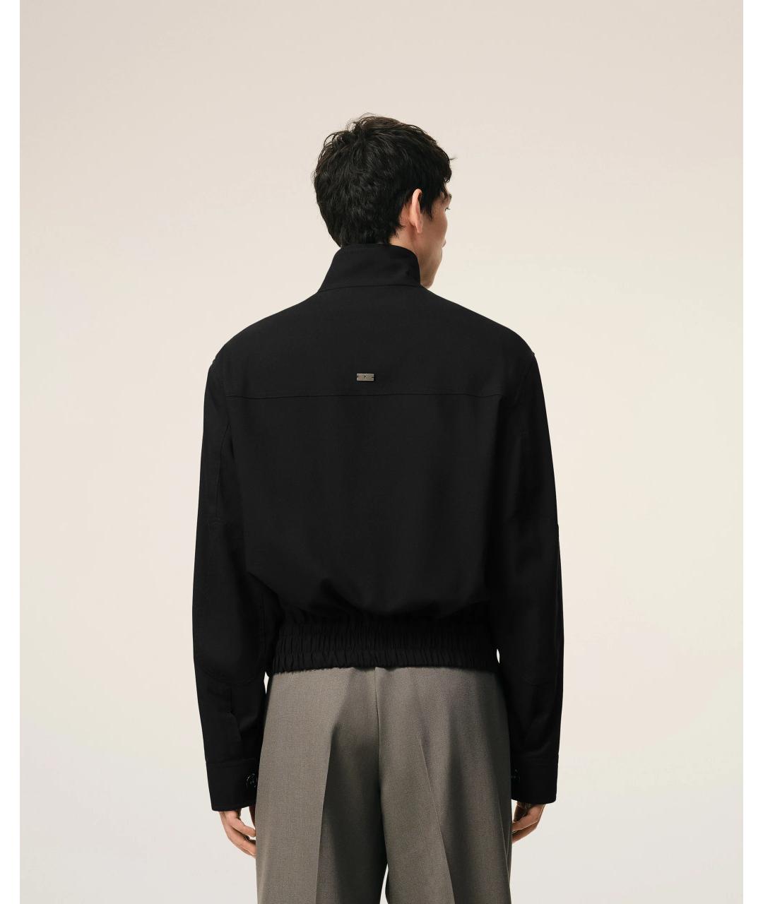 Ami Paris Черная шерстяная куртка, фото 5