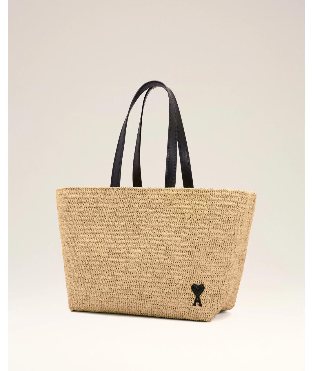 Ami Paris Бежевая сумка тоут, фото 3