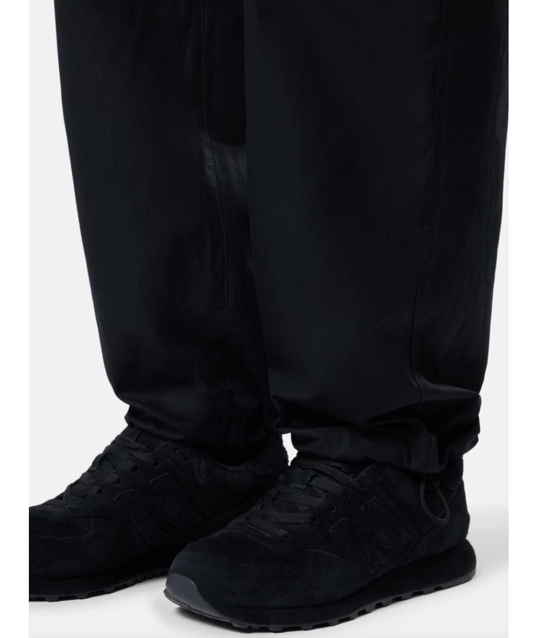 STONE ISLAND Черные хлопковые повседневные брюки, фото 5