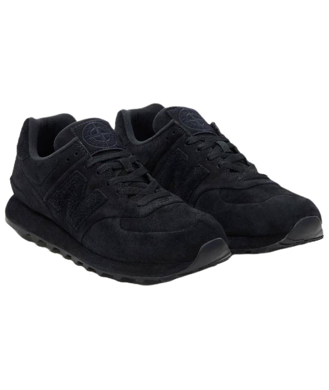 NEW BALANCE Синие замшевые кроссовки, фото 3
