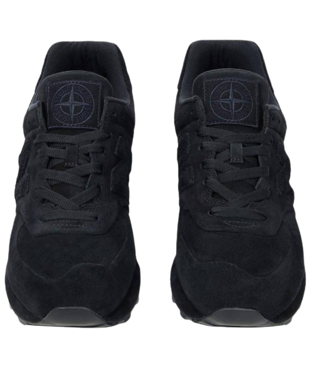 NEW BALANCE Синие замшевые кроссовки, фото 4