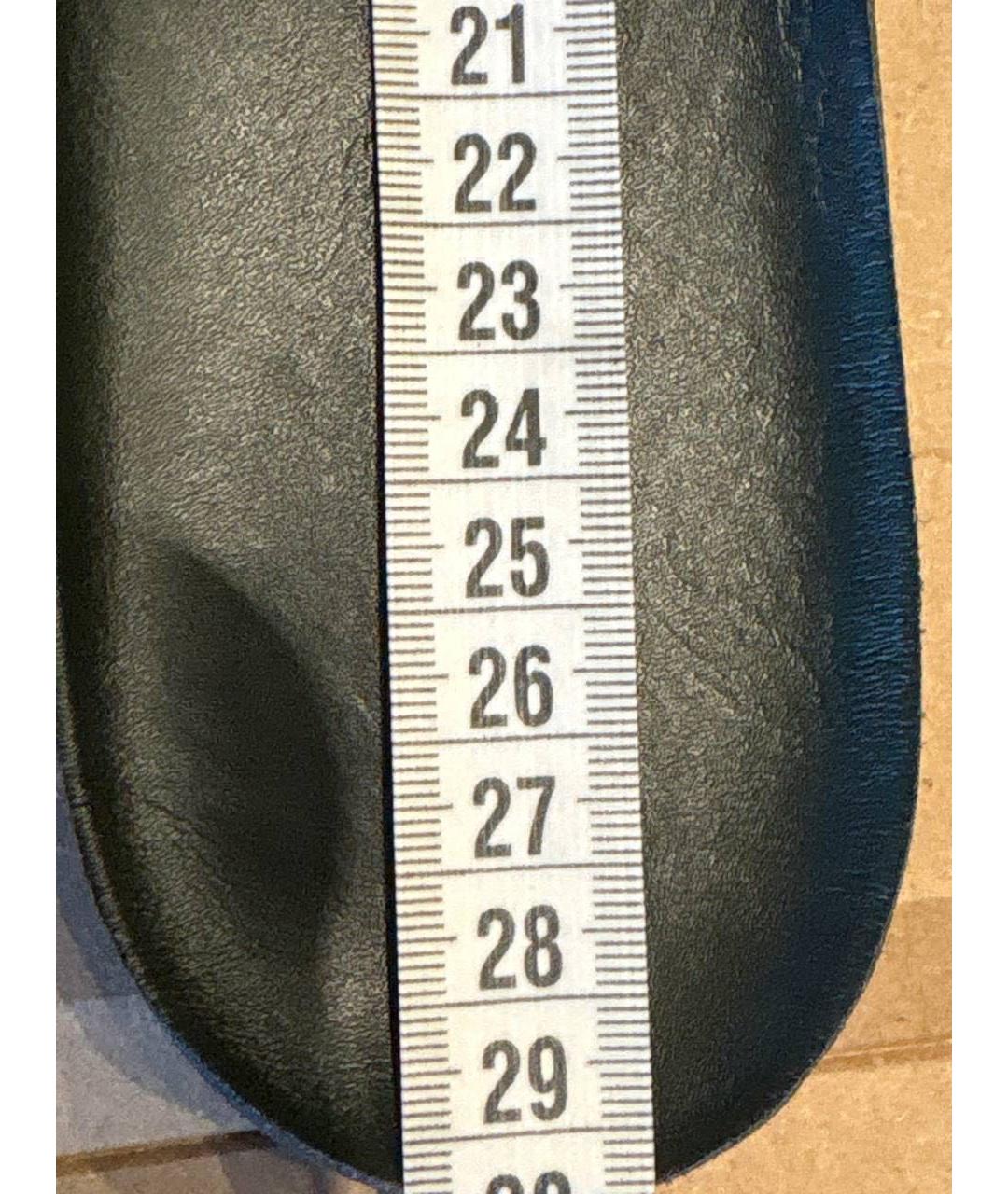 BOTTEGA VENETA Черные резиновые высокие ботинки, фото 5