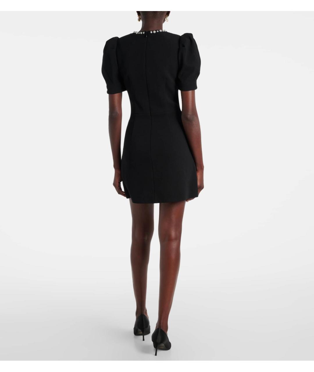 REBECCA VALLANCE Черное полиэстеровое коктейльное платье, фото 3