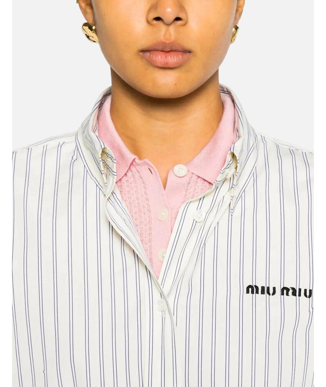 MIU MIU Белая рубашка, фото 6