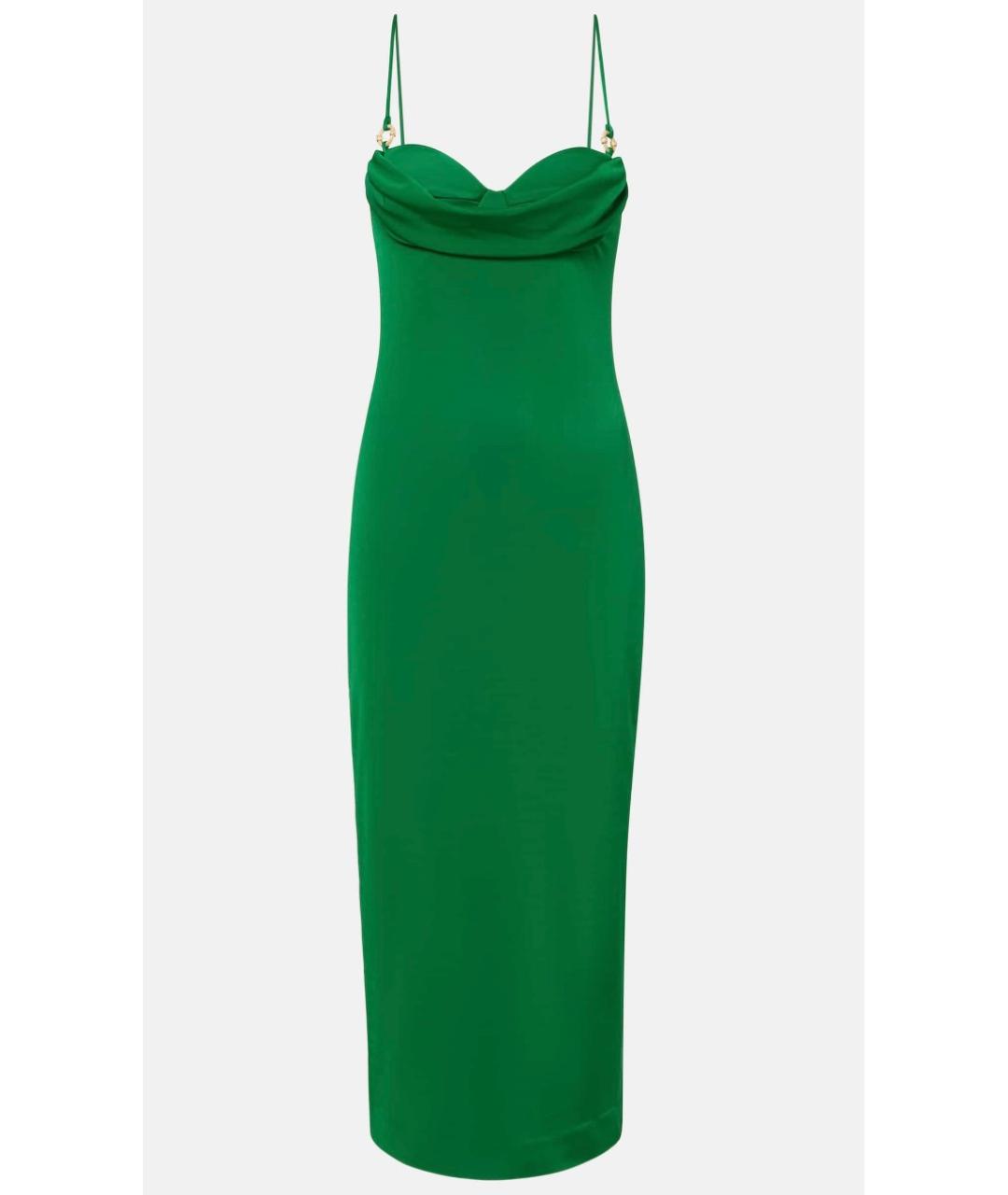 REBECCA VALLANCE Зеленые полиэстеровое коктейльное платье, фото 6