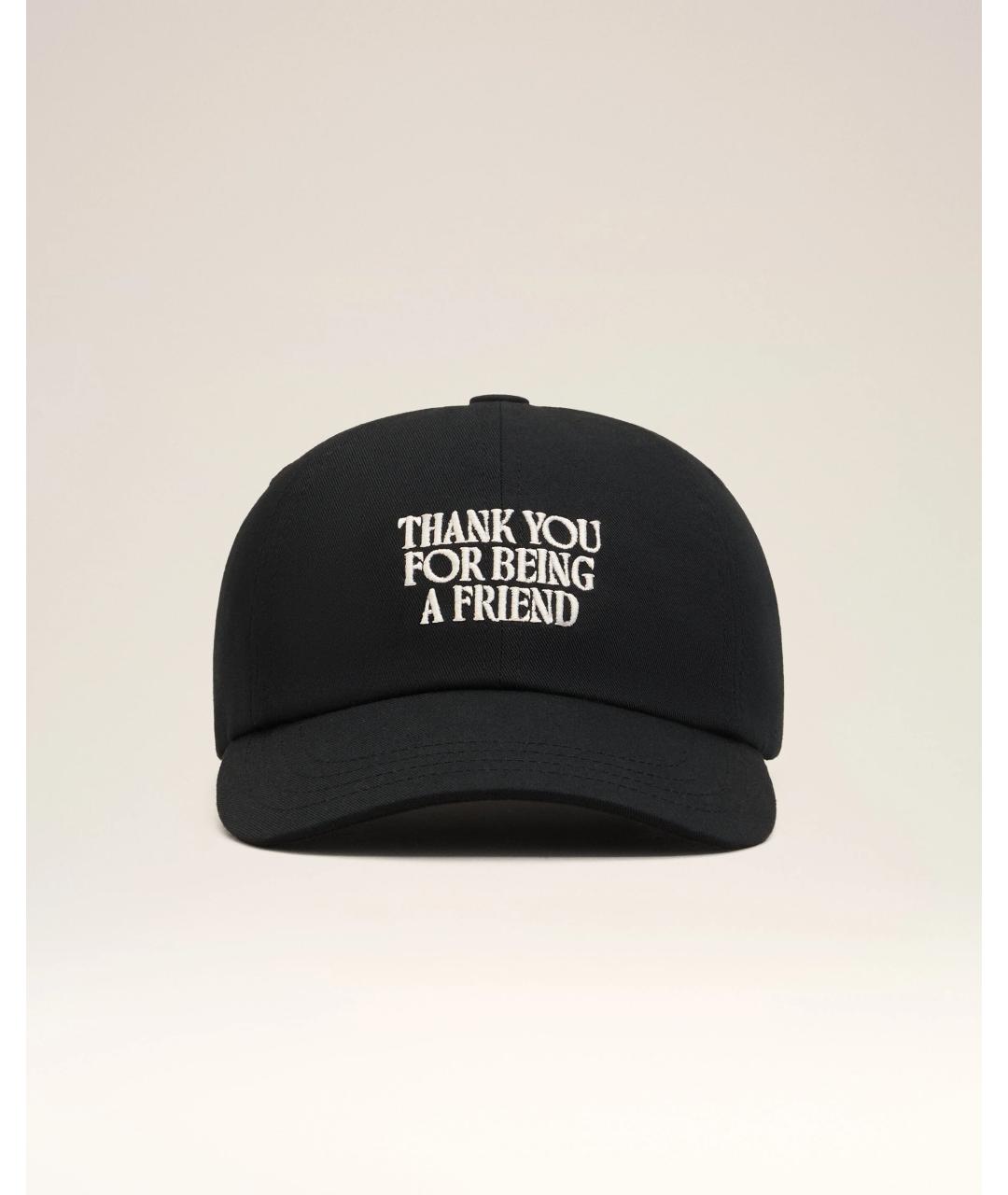 Ami Paris Черная хлопковая кепка/бейсболка, фото 3