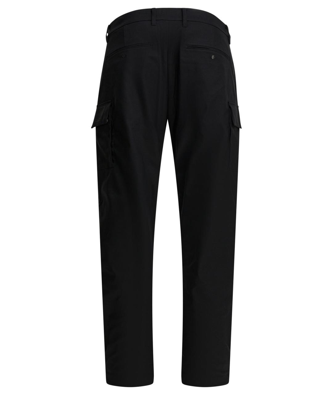 CP COMPANY Черные полиамидовые повседневные брюки, фото 2