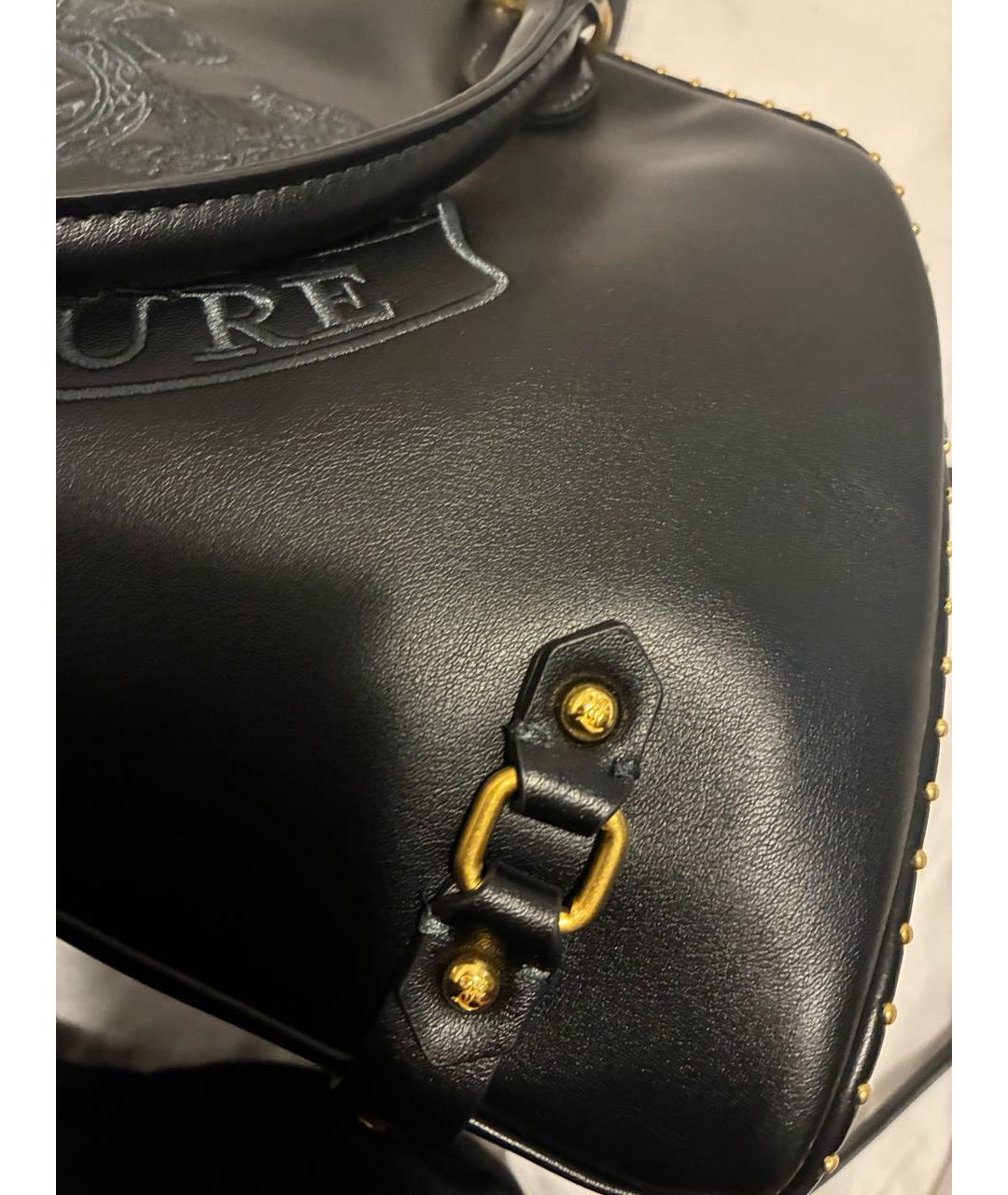 JUICY COUTURE Черная сумка через плечо из искусственной кожи, фото 4