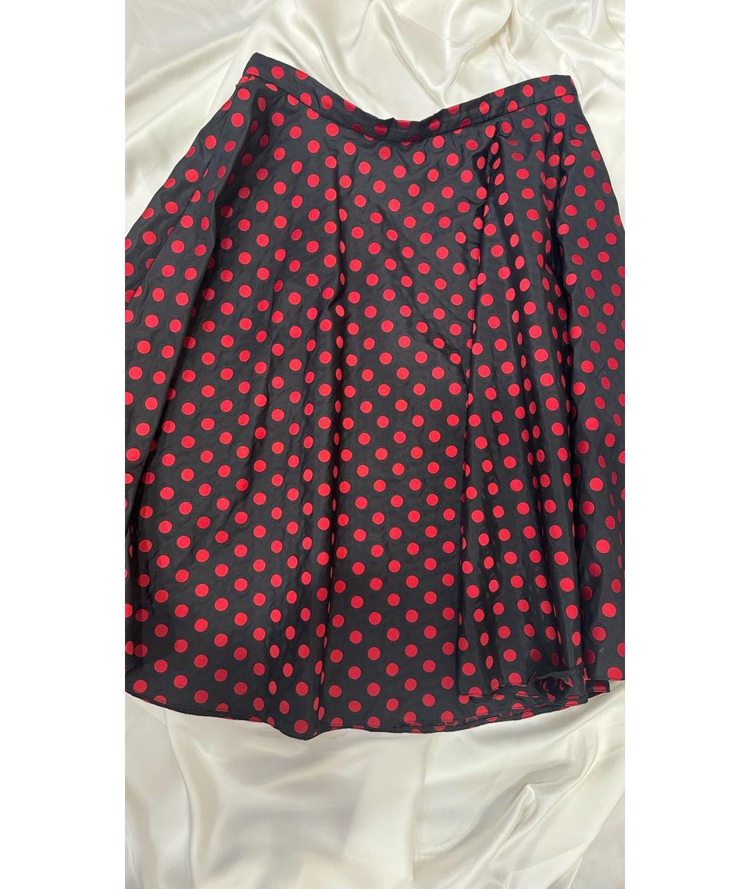 MIU MIU Мульти полиэстеровая юбка миди, фото 6