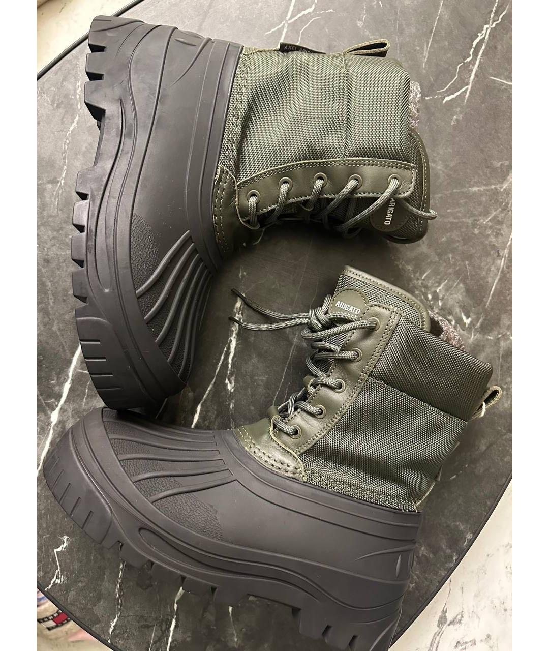 AXEL ARIGATO Хаки резиновые ботинки, фото 4