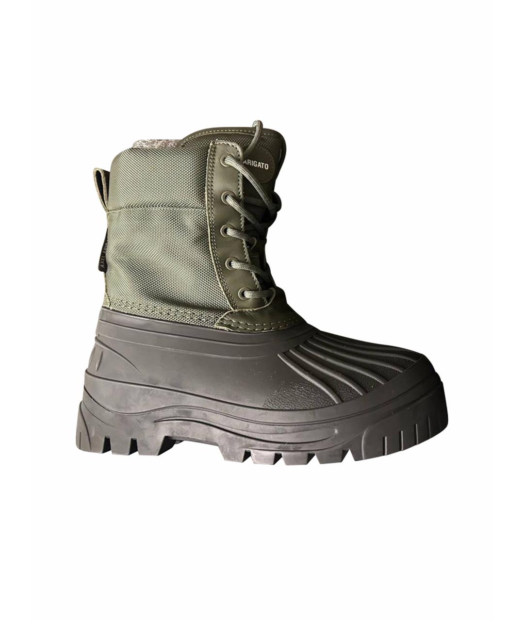 AXEL ARIGATO Хаки резиновые ботинки, фото 1