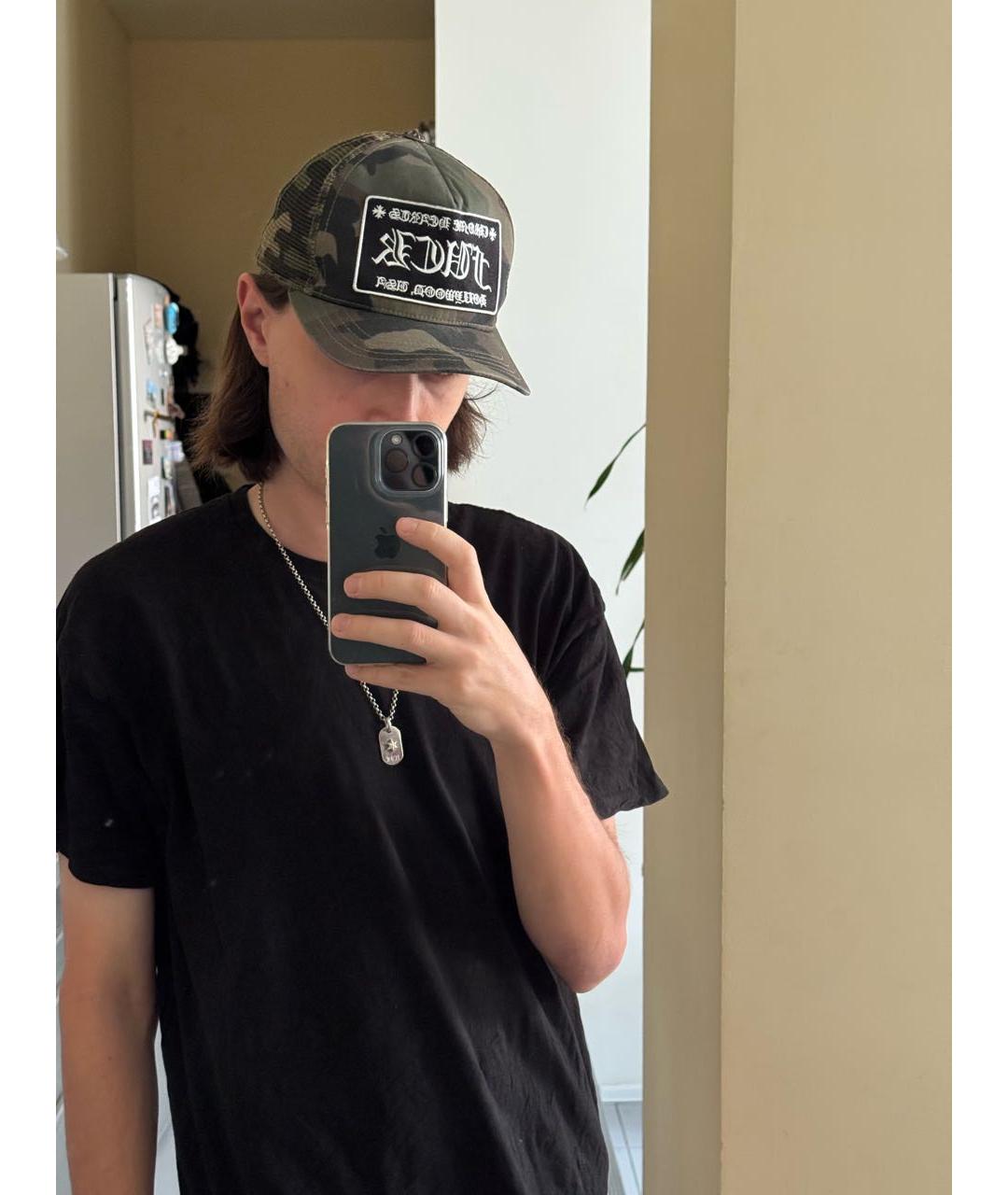 CHROME HEARTS Мульти хлопковая кепка/бейсболка, фото 4