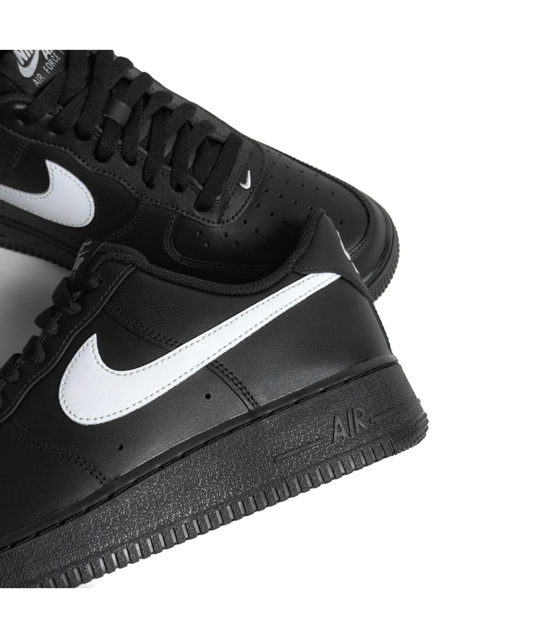 NIKE Черные низкие кроссовки / кеды, фото 5