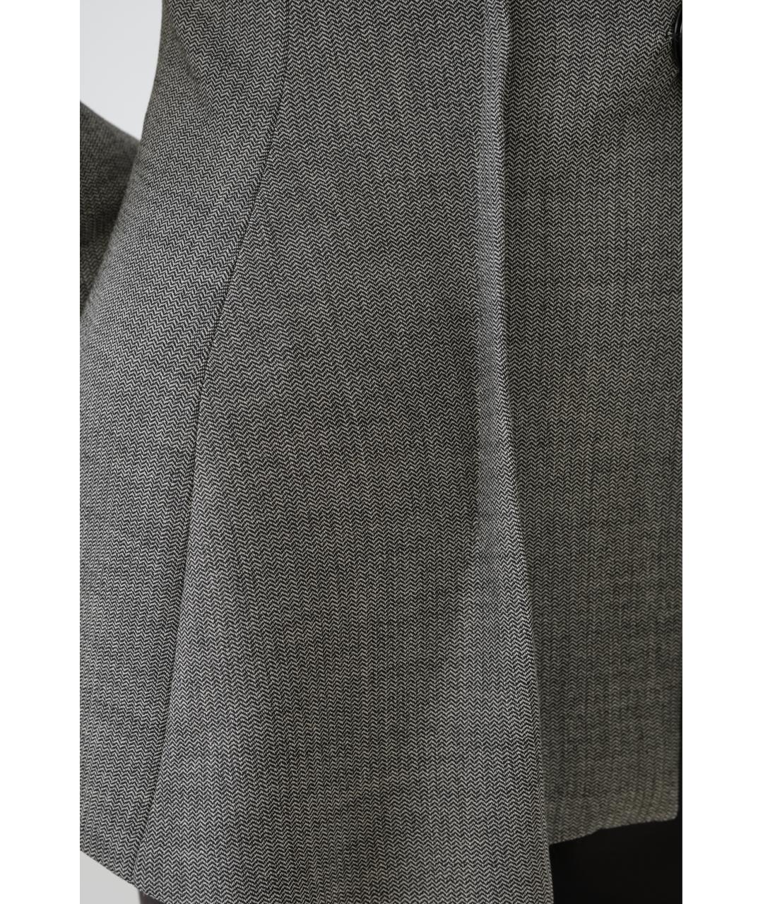 MAGDA BUTRYM Серый шерстяной жакет/пиджак, фото 7