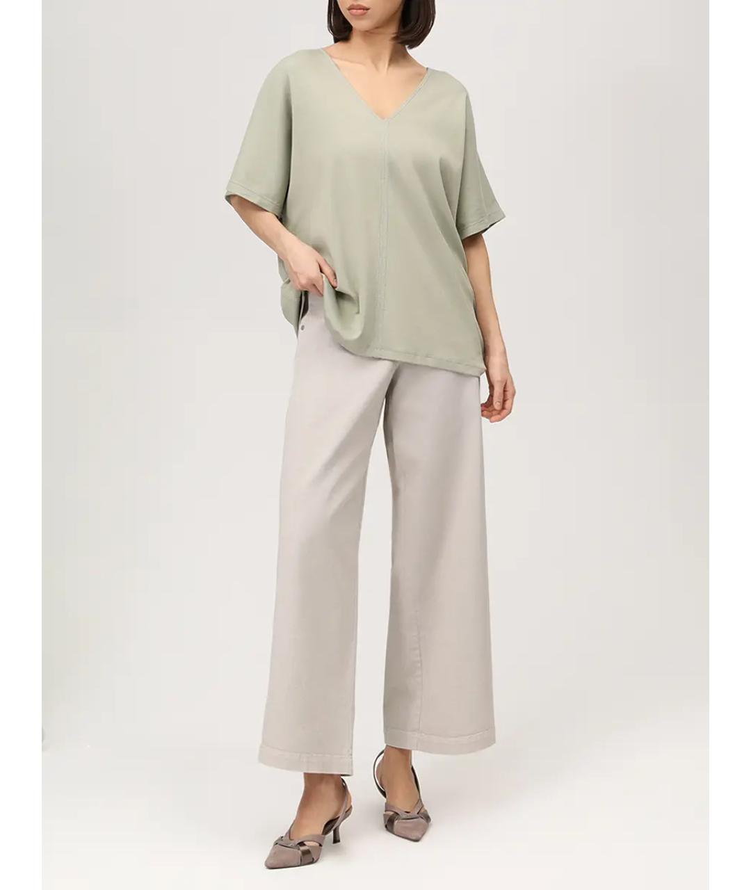 PANICALE Зеленая футболка, фото 2