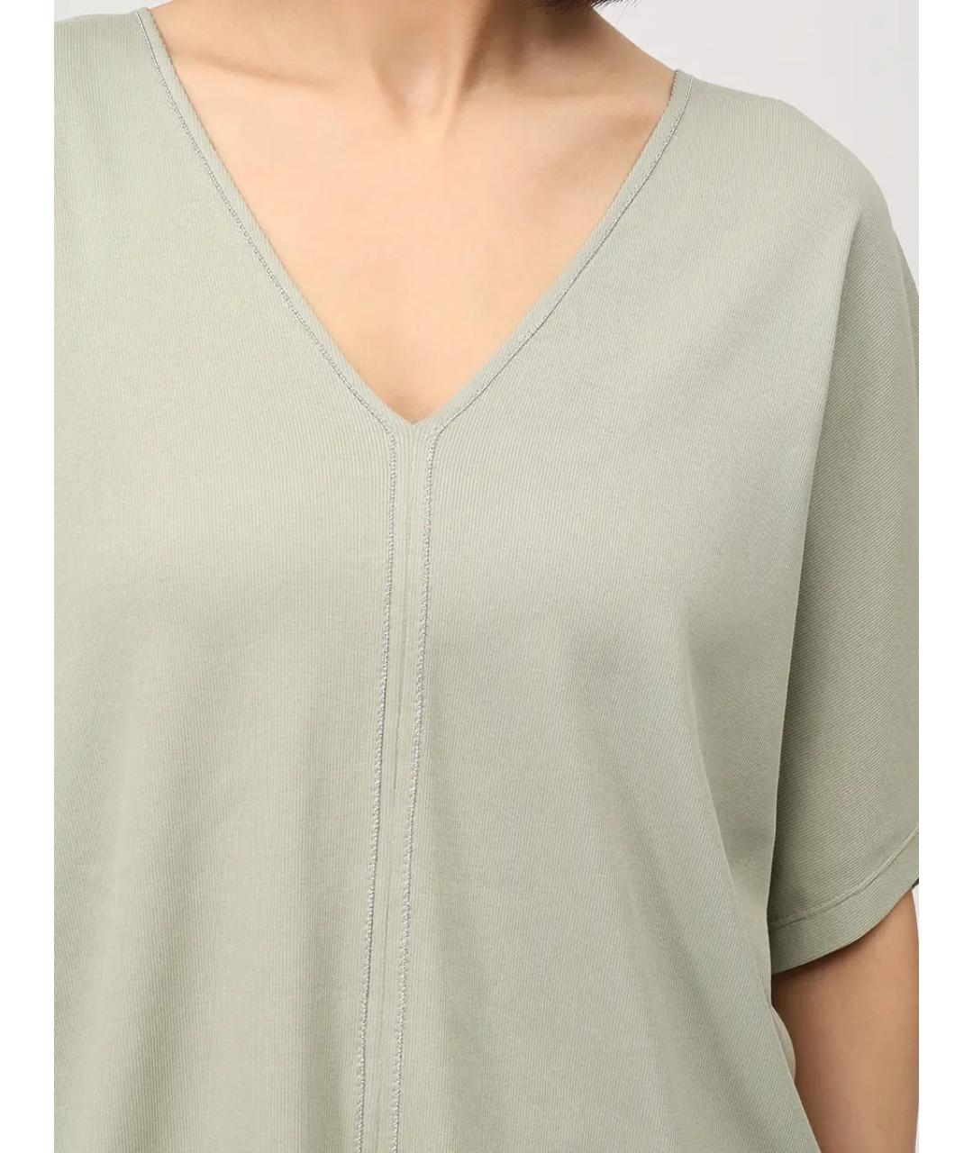 PANICALE Зеленая футболка, фото 5