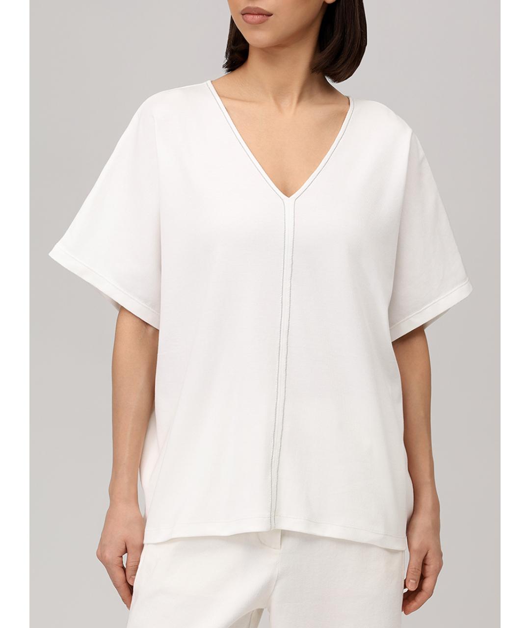 PANICALE Белая футболка, фото 4