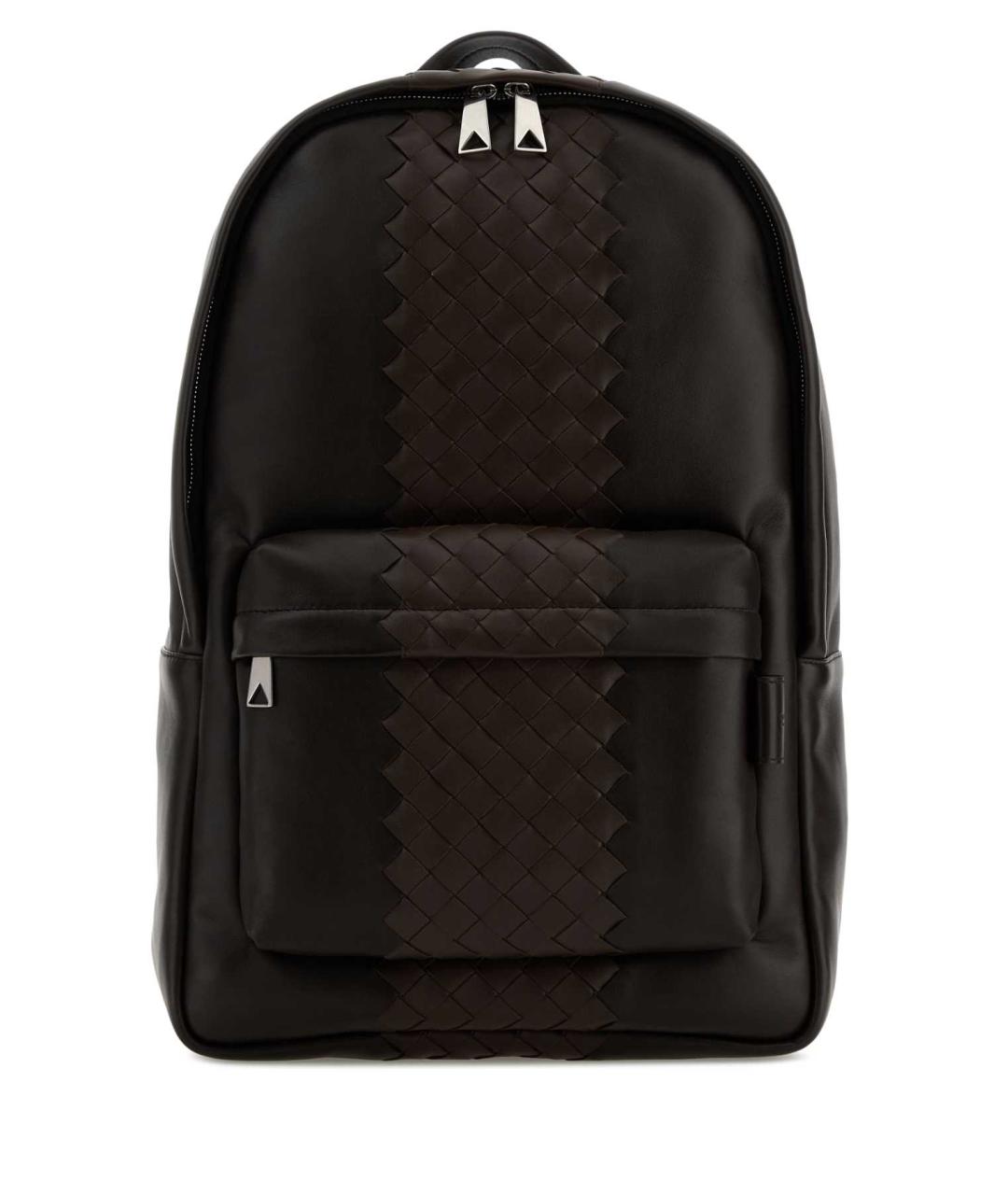 BOTTEGA VENETA Коричневый кожаный рюкзак, фото 1